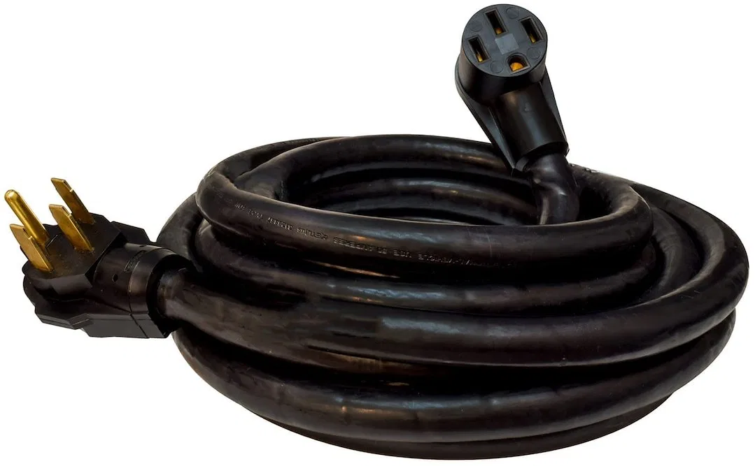 A10-5025E – VALTERRA LLC Power Cord, Power Supply Cord 3 Prong Single Outlet 50 Amp 10 Gauge 3 Wire 25 Foot Length Bl...